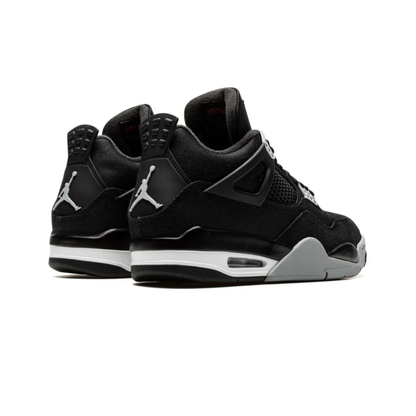 Air Jordan 4 Black Canvas