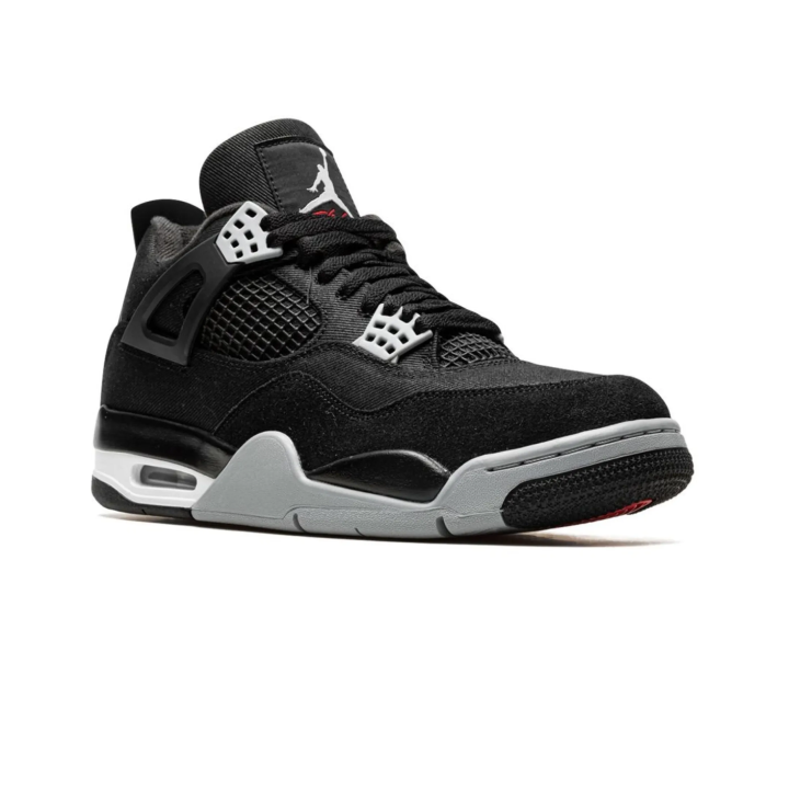 Air Jordan 4 Black Canvas