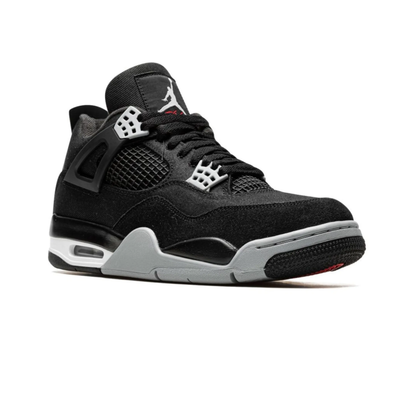 Air Jordan 4 Black Canvas